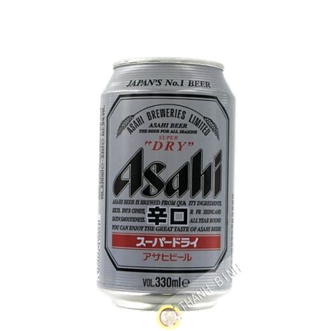 Bia Asahi siêu khô trong lon 500ml Nhật Bản