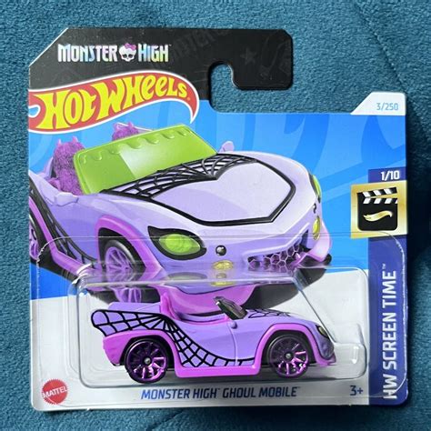 Monster High Hot Wheels Monster High Ghoul Depop