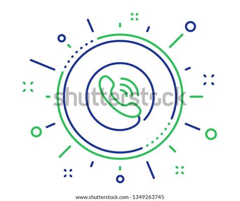 Call Center Service Line Icon Phone Stock Vector Royalty Free 1349263745 Shutterstock