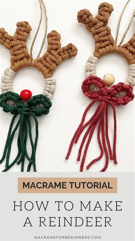 Gorgeous Diy Macrame Christmas Decorations By Soulful Notions Artofit