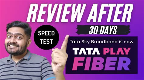 Tata Play Fiber Try Buy Offer Review After 30 Days With Speed Test