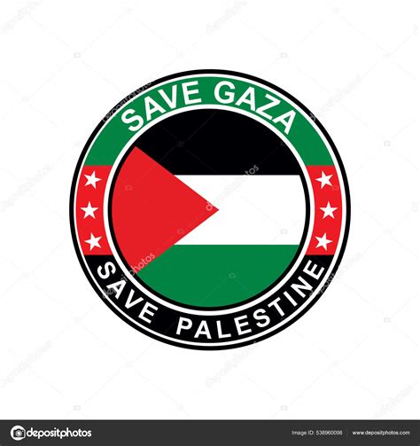 Palestine Logo Free Gaza Vector Stock Vector By Pure Design