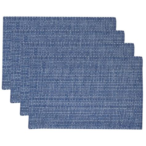 Trends Collection Two Tone 100 Cotton Woven 10 X 19 Placemat Dark