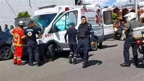 Ambulancia Que Trasladaba Lesionados Choca Con Ruta S3 Puebla