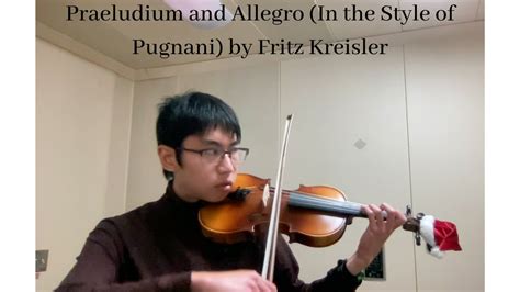 Praeludium And Allegro In The Style Of Pugnani By Fritz Kreisler