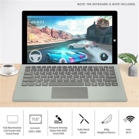 11 6Inch Jumper Ezpad GO Tablette Tactile 4GB 128GB Windows 10 OS