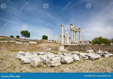 Temple of Acropolis, Ancient Greek Stock Photo - Image of travel ...