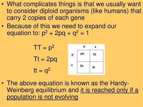 Ppt The Hardy Weinberg Principle Powerpoint Presentation Free Download Id 5345446