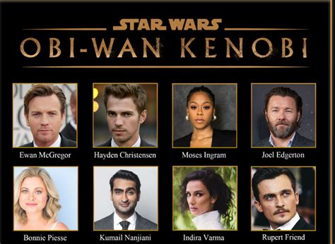 Star Wars – ‘Obi-Wan Kenobi’ Full Cast Announced For Disney+ Series – YBMW