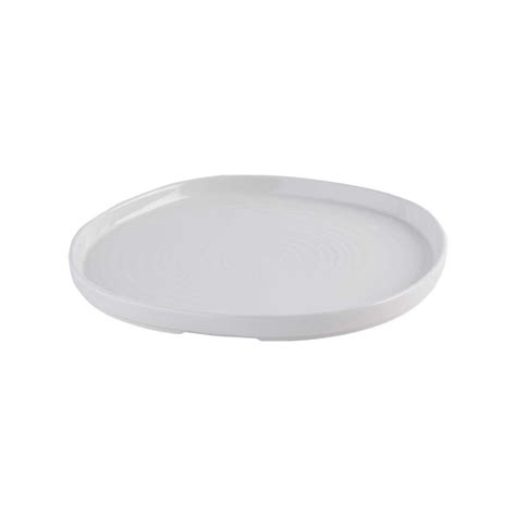 Plato Organic Llano Walled Chefs Comercial Sirviella