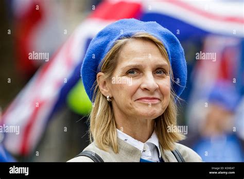 Wera Hobhouse Liberal Democrat Mp For Bath Is Pictured As She Talks To