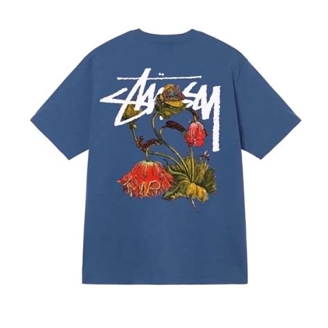 재입고 Stussy 스투시 위더드 플라워 티 WITHERED FLOWER TEE 3색상 상품 상세 크로켓