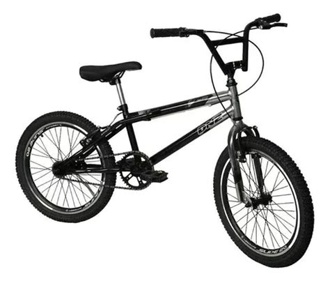 Bicicleta Aro Bmx Cross Free Style Cromada Preto Mercadolivre