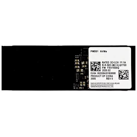 Mz Vlq Samsung Pm Gb Nvme Pcie Gen X Ssd Off