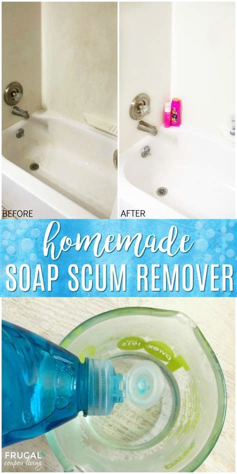 Homemade Soap Scum Remover Homemade Cleaning Supplies Soap Scum