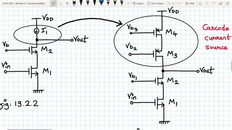 Analog VLSI Design Lecture 19 Part 2a NMOS Cascode Amplifier With PMOS