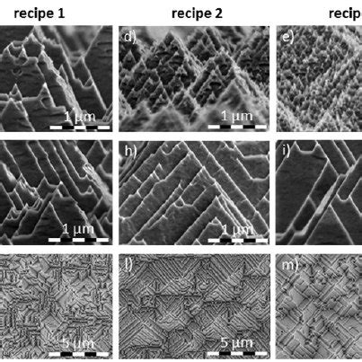 SEM Images Of Hierarchical Structured Samples Image A And B Random