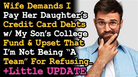 Wife Demands I Use My Sons College Fund To Pay For Her Daughters Cc