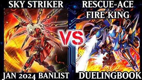 Sky Striker Vs Rescue Ace Fire King Dueling Book Youtube