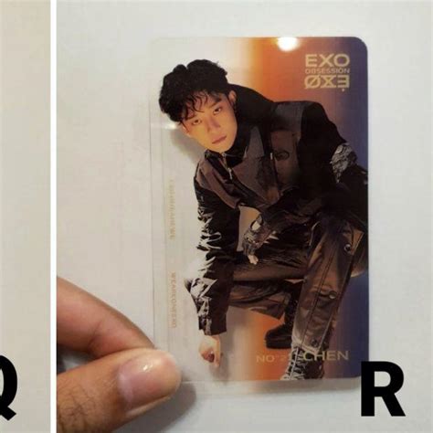 Jual Pc Exo Photocard Transparan Obsession Ver Shopee Indonesia