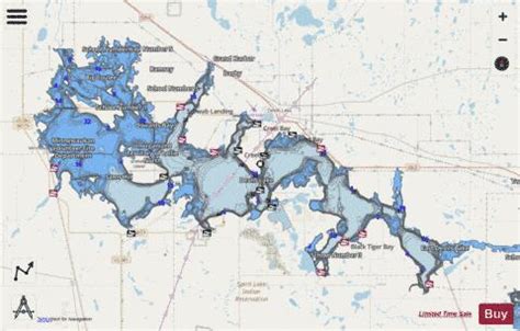 Devils Lake North Dakota Map Yetta Katerine