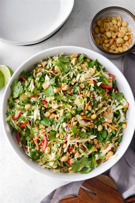 Thai Cabbage Salad Simply Scratch