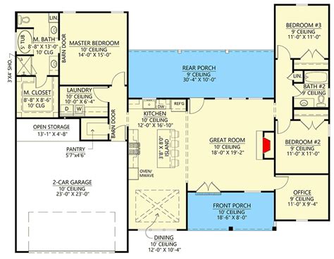 Open Concept Ranch Floor Plans 1800 Sq Ft House Design | Viewfloor.co