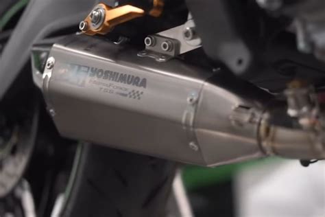 Knalpot Racing Yoshimura Untuk Ninja Zx R Baru Siap Akhir Tahun