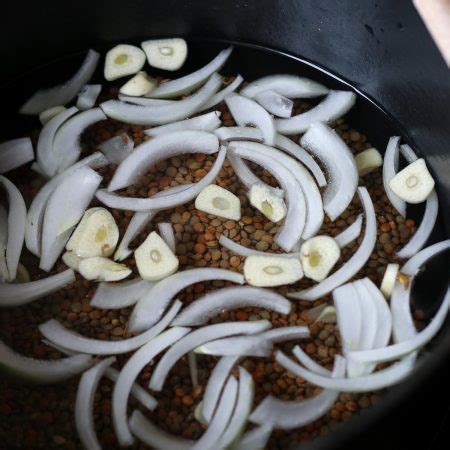 Lentejas Con Chorizo Lentil Stew Bake To The Roots