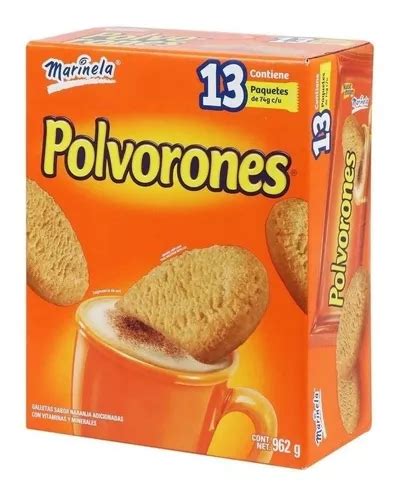 Galletas Polvorones Marinela Con 13 Piezas De 74 Grs MercadoLibre