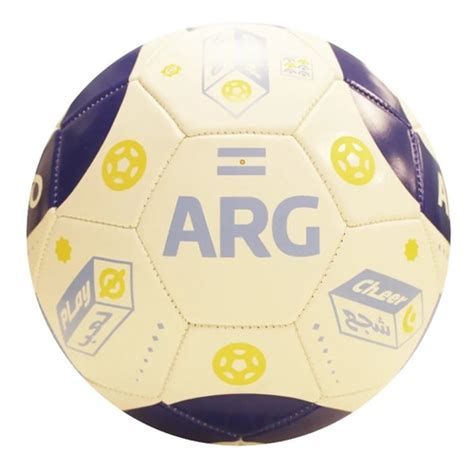 Pelota Futbol N Drb Qatar Argentina Licencia Oficial Mercadolibre