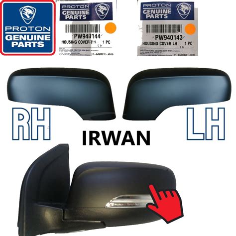 PROTON SAGA BLM FL FLX SIDE MIRROR COVER PENUTUP CERMIN SISI