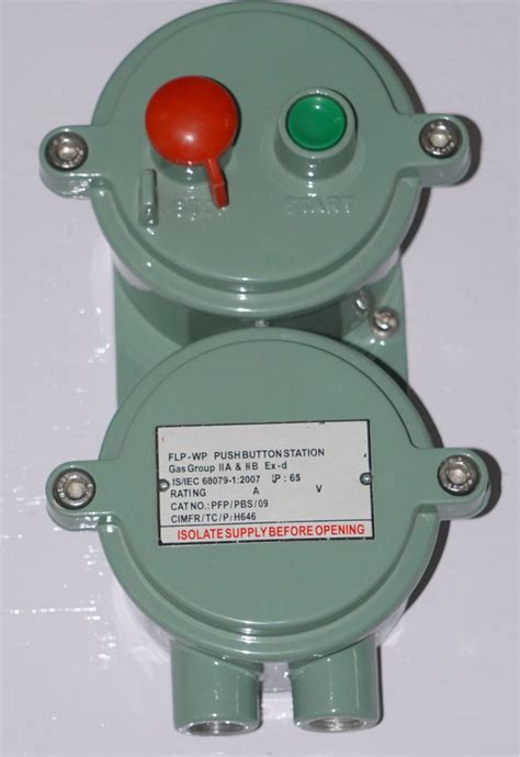 Flameproof Push Button On Off A V Hi Tech Flameproof Controls