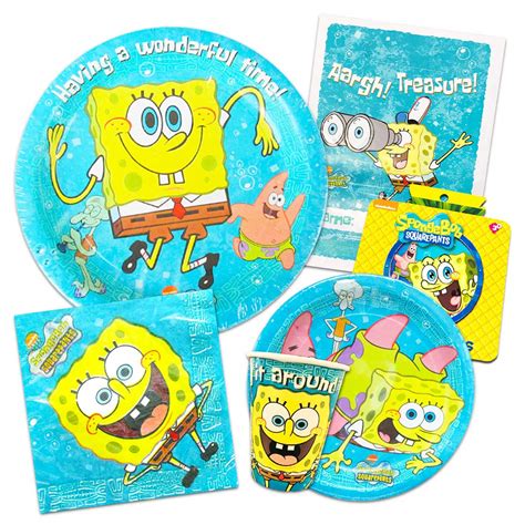 Buy Spongebob Squarepants Party Supplies Ultimate Set ~ Birthday Party