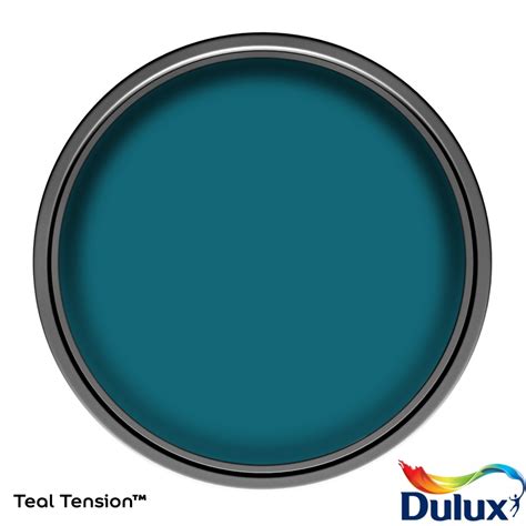 Dulux Simply Refresh Feature Wall One Coat Matt Emulsion Paint Teal