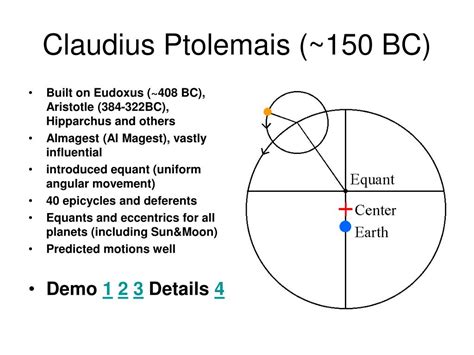 PPT - Geocentric Model of the Universe – Ptolemy (et al.) PowerPoint Presentation - ID:7092112