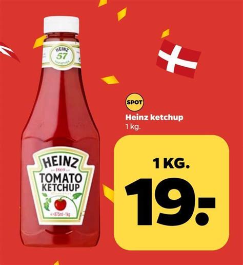 Heinz Ketchup Tilbud Hos Netto