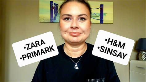 POZNAŃ HAUL SINSAY PRIMARK ZARA H M nie tylko ciuszki MIERZYMY