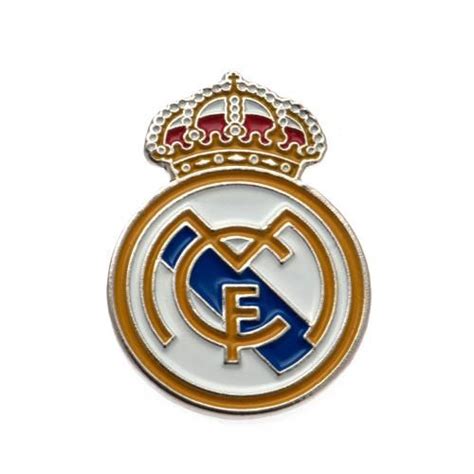 Real Madrid Badge Whiteblueyellow