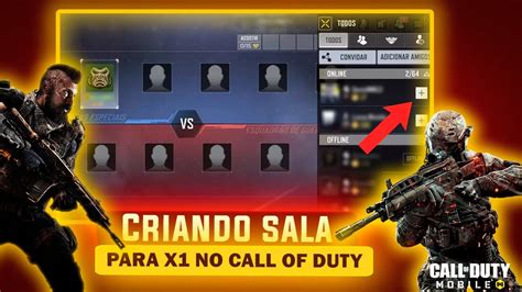 Como Criar Uma Sala Privada No Call Of Duty Mobile Youtube