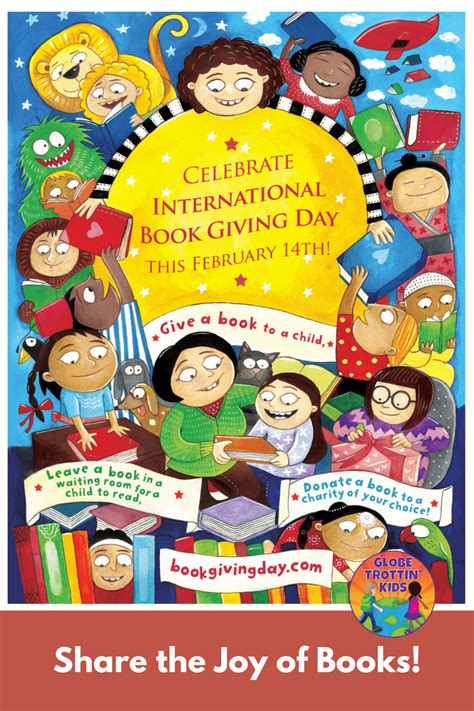 Celebrate International Book Giving Day Globe Trottin Kids