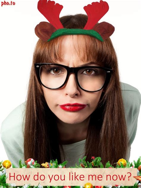 Add Christmas Antlers Headband to a face photo online