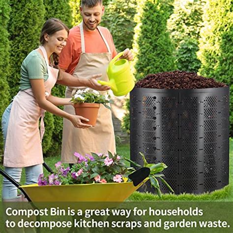 Nulaoba Outdoor Compost Bin Farm Composter Bin Outdoorfood Cycler