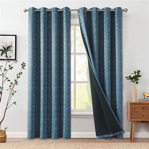 Amazon Jinchan Blackout Boho Curtains Inches Long For