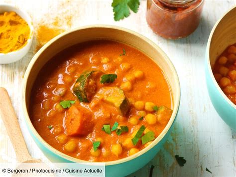 Curry de pois chiches aux légumes facile découvrez les recettes de