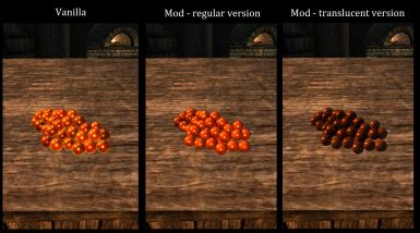 Salmon Roe model replacer 3D at Skyrim Nexus - Mods and Community