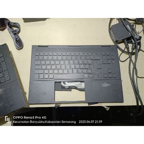 Jual Frame Keybord Keyboard Hp Omen 15 Dh 15 Dc 17 Cb Tpn C144 Tpn Q211 Shopee Indonesia