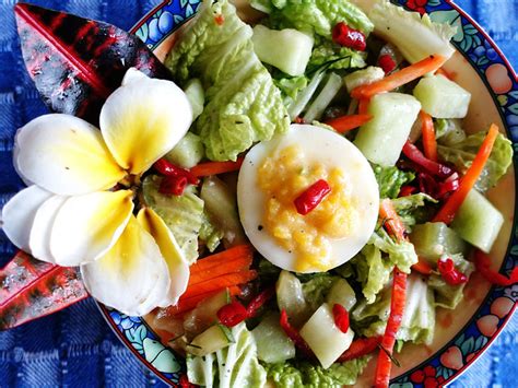 Exotischer Chinakohlsalat Mit S En Melonenst Cken Und Kokosmilch