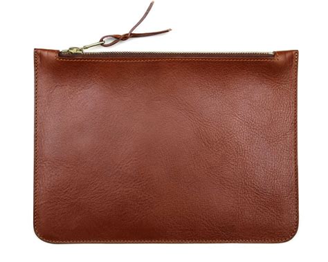 Medium Leather Zipper Pouch Frank Clegg Leatherworks