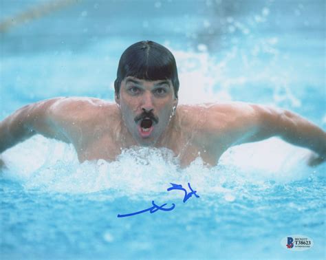 Mark Spitz Signed Team Usa X Photo Beckett Pristine Auction